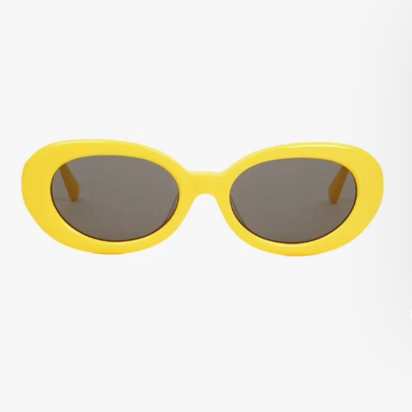 Clare V Accessories - Clare V Julia Yellow Sunglasses